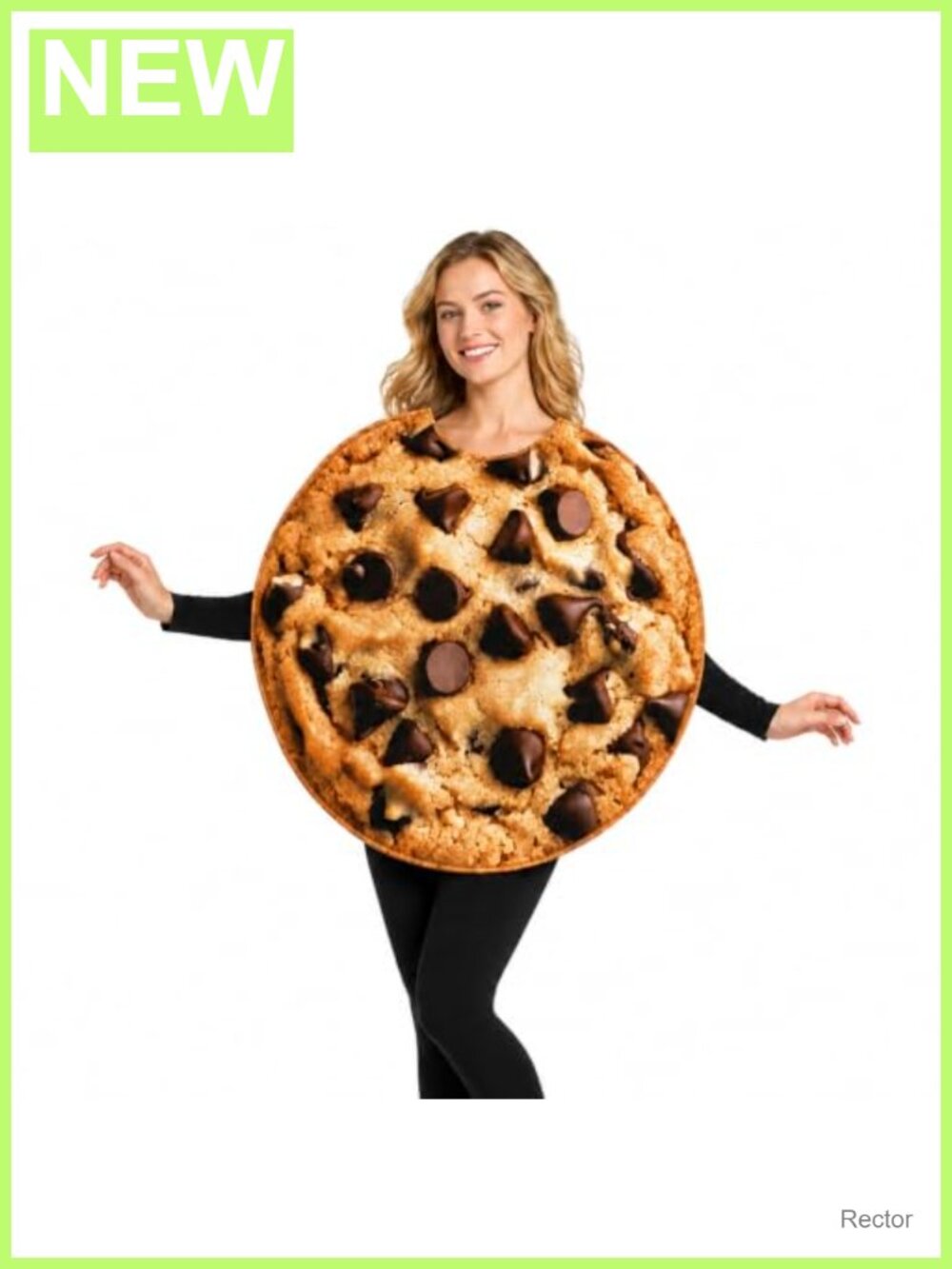 Adult Cookie Costume Halloween Food Couples Polyester Spandex Tunic Pullover